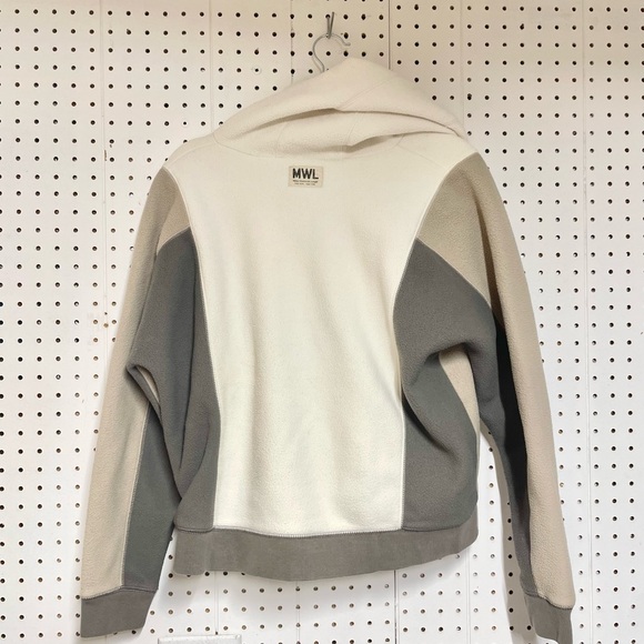 Madewell BetterFleece Colorblock Sweater - Picture 6 of 6